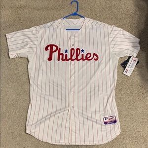 Authentic Majestic Ryan Howard Phillies Jersey XL